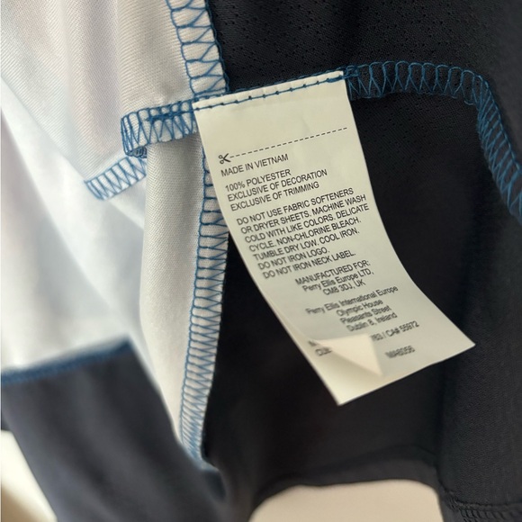 CALLAWAY NWT VIBRANT BLUE PRINTED GOLF MIDI DRESS SZ XLARGE - Picture 7 of 10